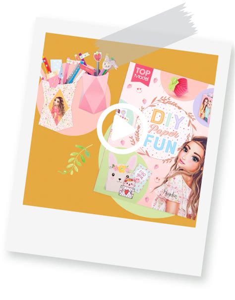 NOUVEAU : Ton modèle TOPModel DIY Paper Fun。